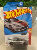2023 Hot Wheels Walmart Exclusive #10 Corvette C7 Z06 Zamac 1:64