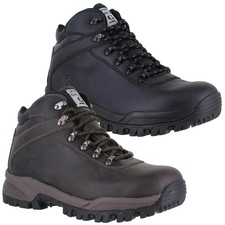 Mens Sports Gaudi Summits Leather Hiking Walking Trail Lace Up Ankle Boots 7-13