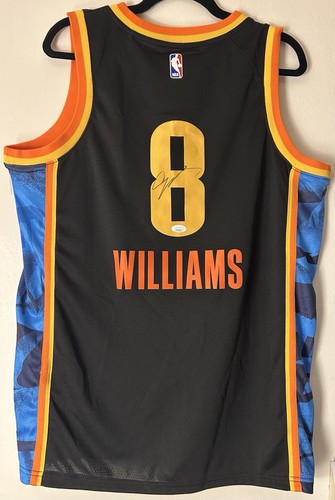 Jalen Williams Autographed Signed Oklahoma City Thunder Jersey JSA COA 