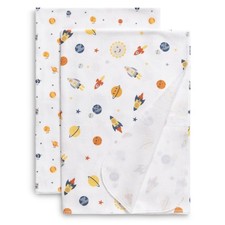 Delta Children 100 Cotton Flannel Baby Receiving Blankets for Girls and Boys  