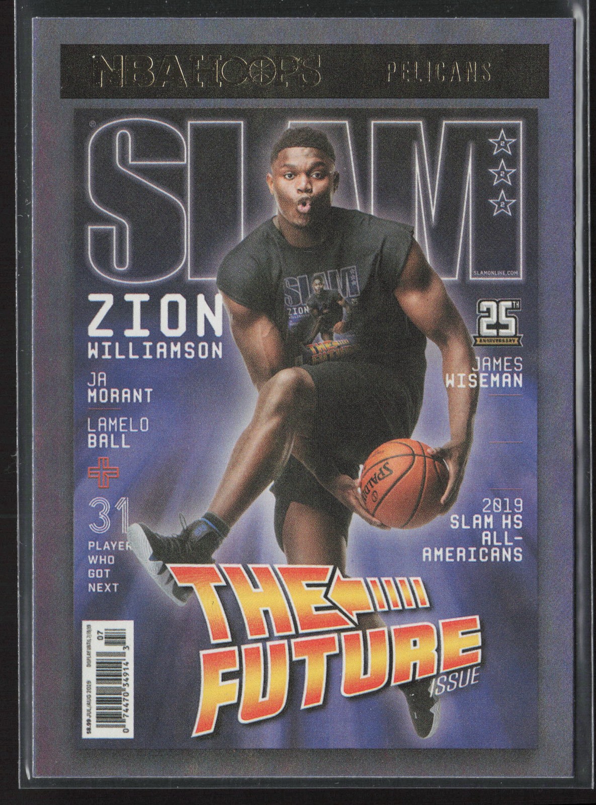 2020-21 Hoops #17 Zion Williamson Slam