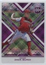 2016 Panini Elite Extra Edition Aspirations Purple 10/200 Zack Burdi #26 sh7