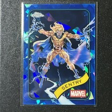 2025 Topps Marvel Comics Chrome Sapphire #168 Sentry SAPPHIRE