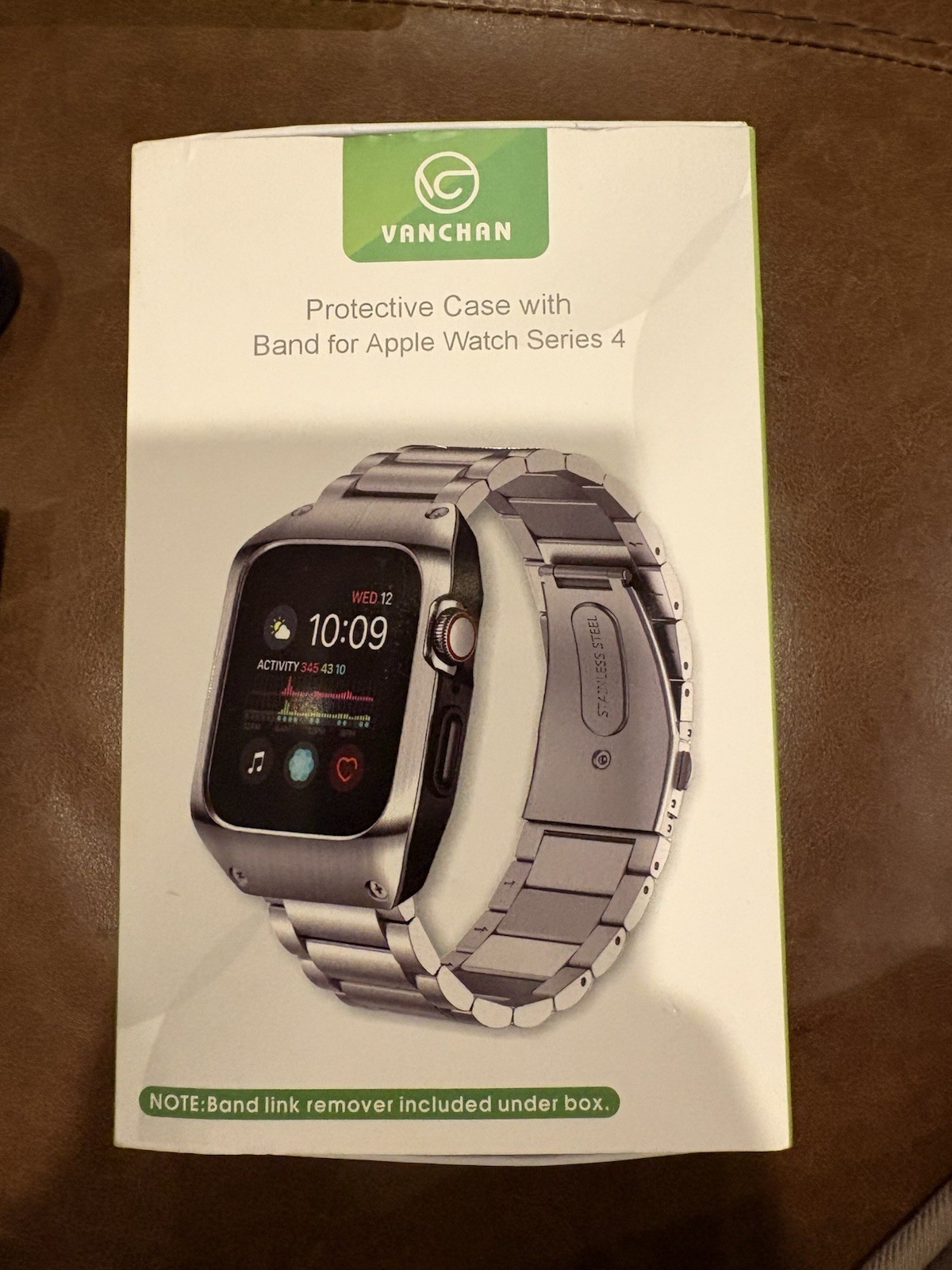 New Apple Watch 4 Protective Case And Black  Band