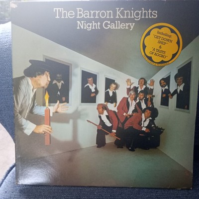 THE BARRON KNIGHTS ''NIGHT GALLERY''  LP Inc A Taste Of Aggro Get Down Shep