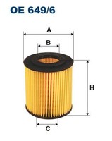 ÖLfilter Filtron OE 662 5 FÜR Volvo MotorÖLfilter SchmierÖLfilter