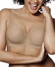 Playtex Women's Secrets Balconette Full Figure Wirefree Bra, 36C, Beige, 46