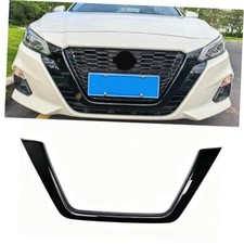 Front Grill Frame Cover Trim For Nissan Altima Sedan 2019 2020 2021 Piano black