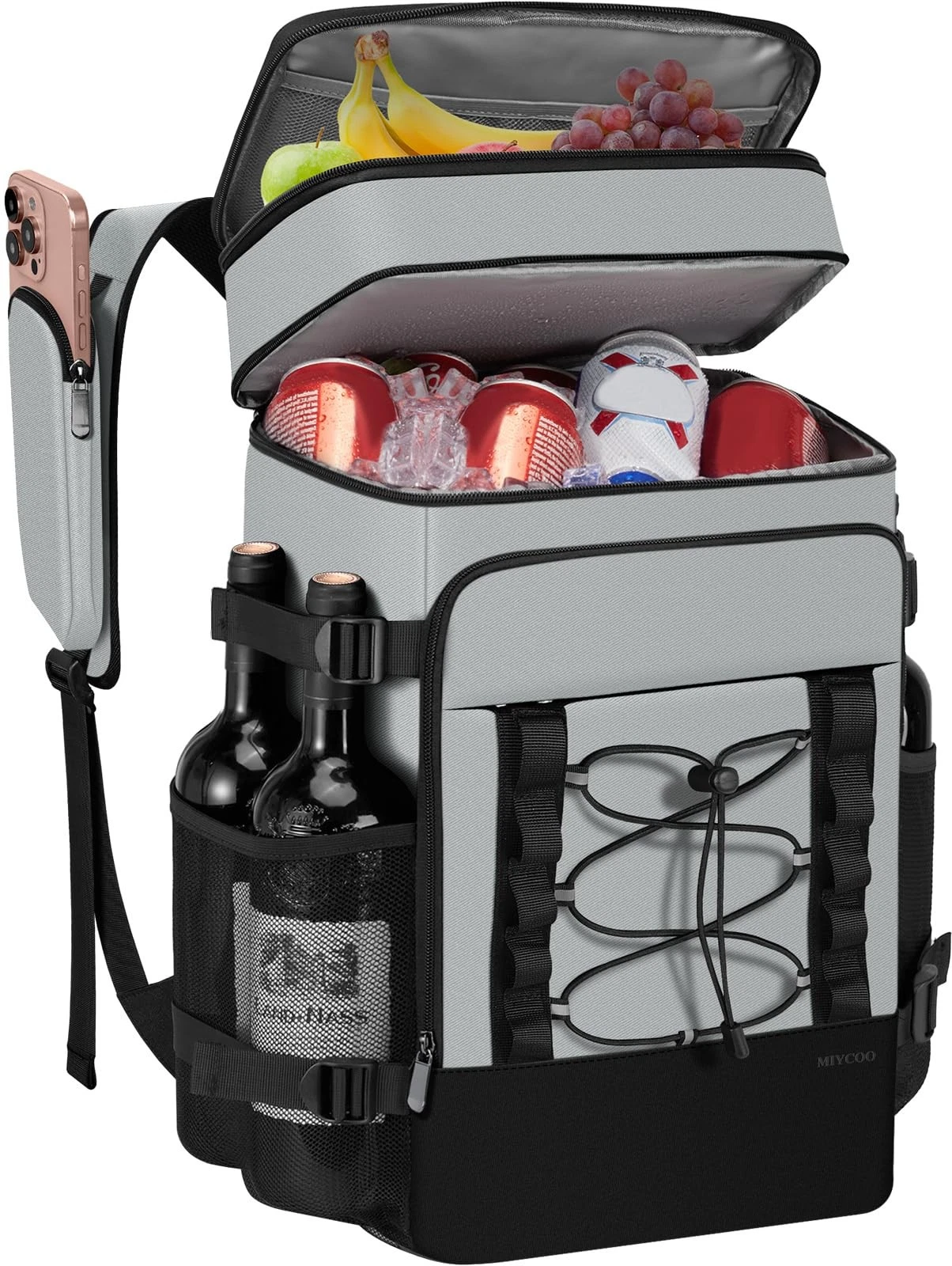 MIYCOO Cooler Backpack - 40 Cans Insulated Backpack Cooler for Men & Women, P...