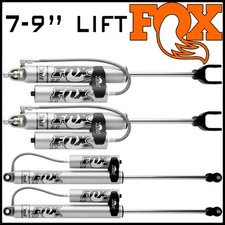 Fox 2.0 Reservoir Front Rear Shocks 11-19 Silverado Sierra 2500 3500 7-9 Lift