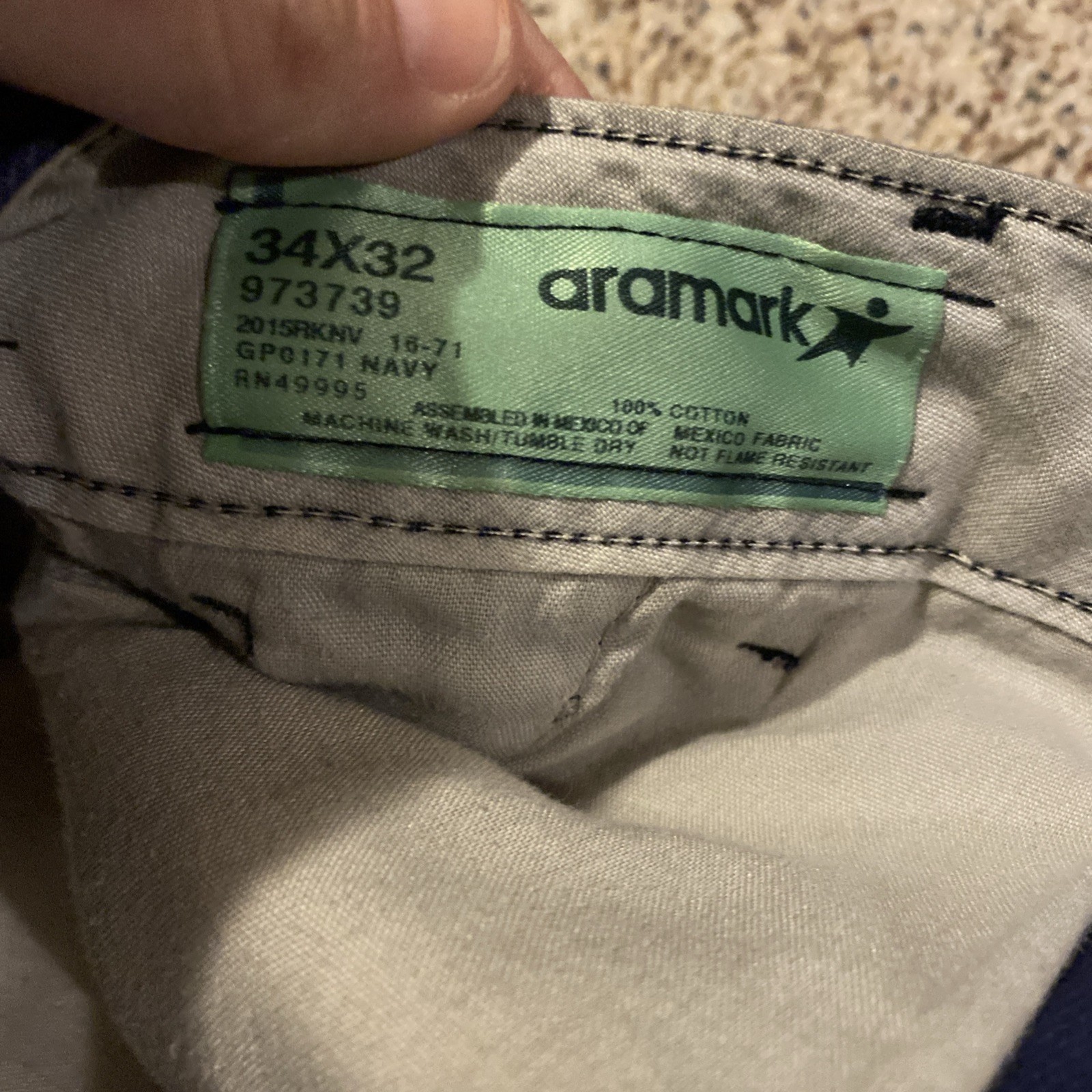 Mens Work Pants Mining Construction Mechanic Aram… - image 10