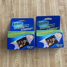LOT OF 2 Polaroid I-Zone Instant Pocket Sticker Film 12 photos