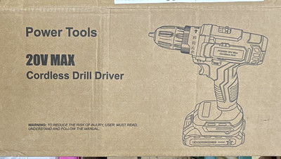Thinklearn 20V MAX Brushless Cordless Drill Driver 3/8'' Keyless Pink w/1x2Ah