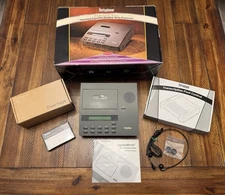 Dictaphone 2752 Standard Cassette Desktop Voice Processor w/ foot pedal, headset