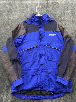 Vintage Y2K Boulder Gear Winter Snow Jacket Unisex XL Blue Black Weatherproof