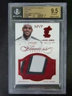 2012-13 Panini Flawless LeBron James #50 MVP Patch Ruby /15 BGS 9.5