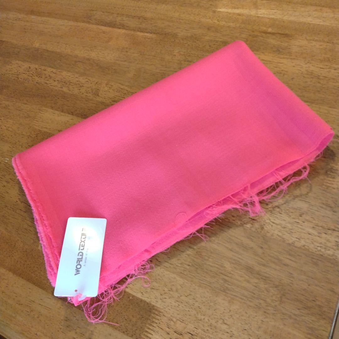 GIVENCHY Pink Double Georgette Wool Fabric 150x90cm 59" Wide Italy Dress Suit