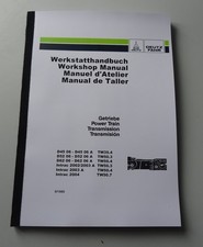 Deutz Werkstatthandbuch Getriebe 4506 5206 6206 Intrac