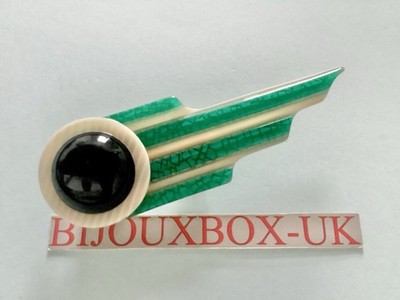 LEA STEIN VINTAGE GEOMETRIC COMET BROOCH.  Best Selection Online.