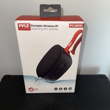Pyle Portable Wireless BT Streaming Mini Speaker- IPX7; Built-in Microphone