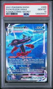 PSA10 インテレオン VMAX 006 INTELEON HIGH-CLSD Inteleon VMAX #50 Prices | Pokemon Rebel Clash | Pokemon Cards