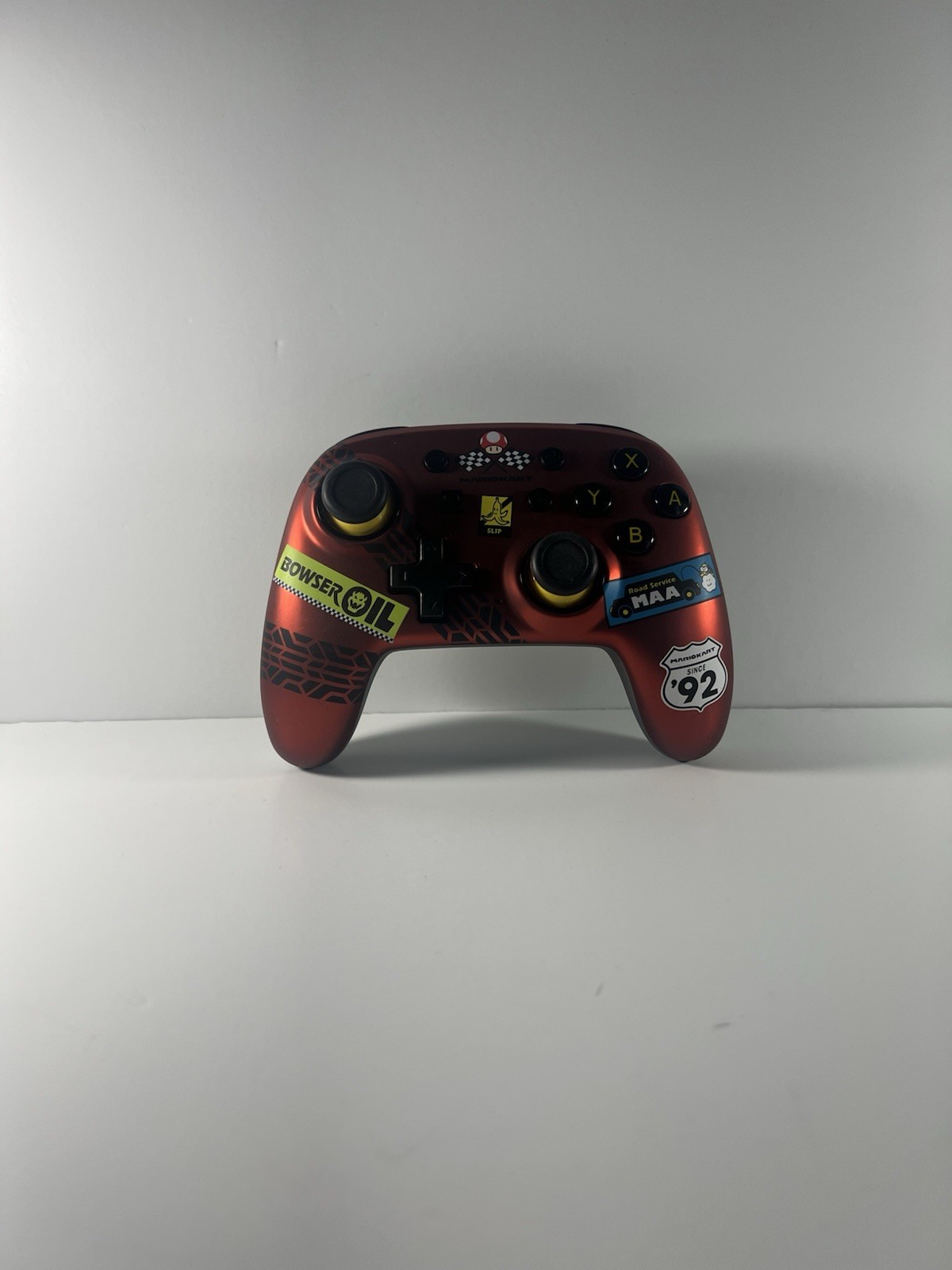 PowerA Wired Nano Controller for Nintendo Switch Mario Kart Red