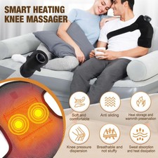 3in1 Electric Knee Massager with Heat Vibration Joint Brace Shoulder Pain Relief