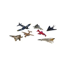 Mixed Lot Of 7 Scale Model Airplanes