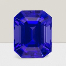 Tanzanite Octagon Cut Gemstone 4.1 Cts - 11x9 mm Lustrous Loose Gem