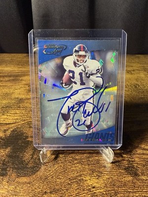 2000 Quantum Leaf - Tiki Barber #194 Auto