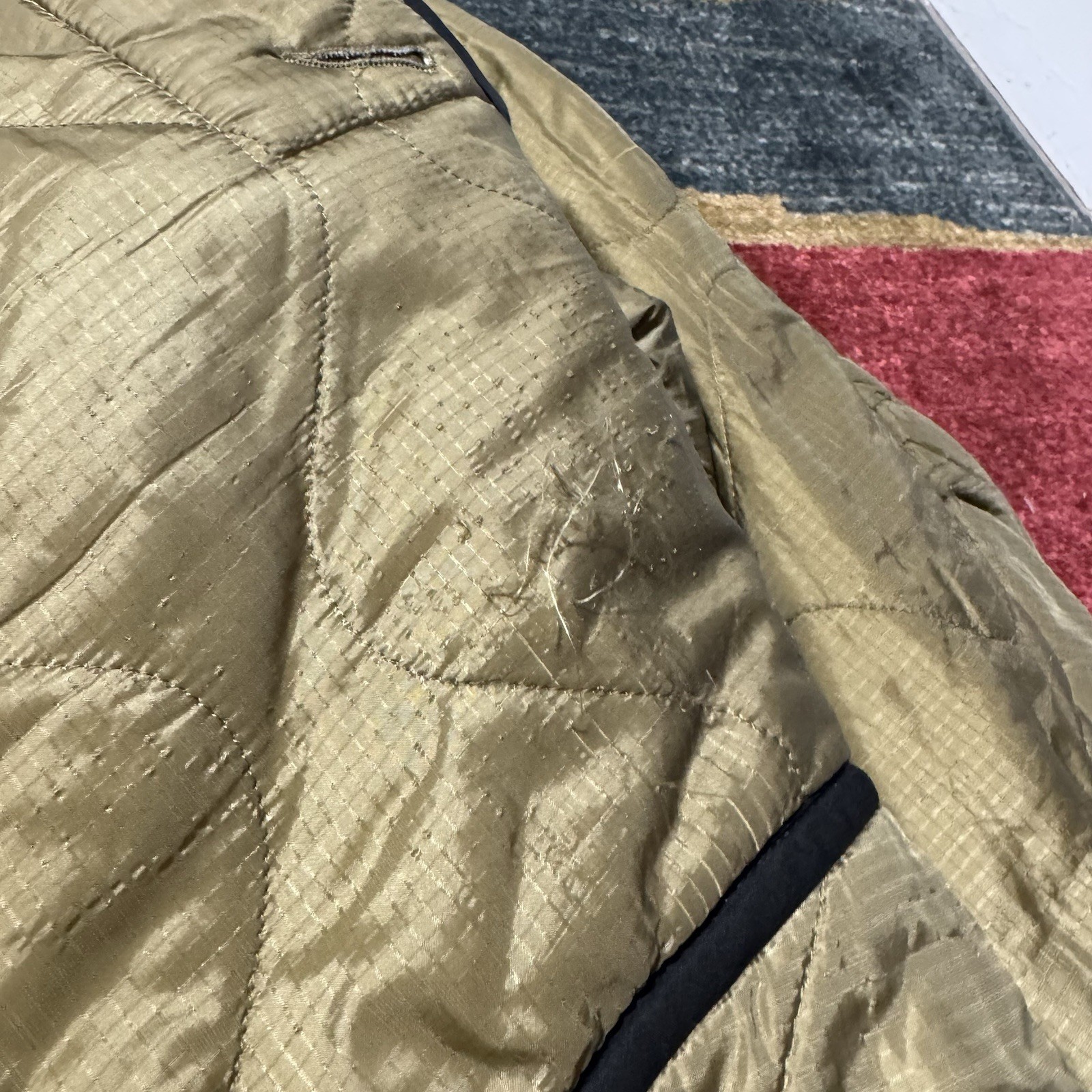 MARFA STANCE PATCHWORK QUILTED JACKET SIZE Medium… - image 9