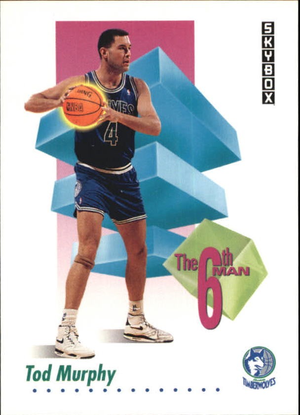 1991-92 SkyBox #447 Tod Murphy SM - BSK