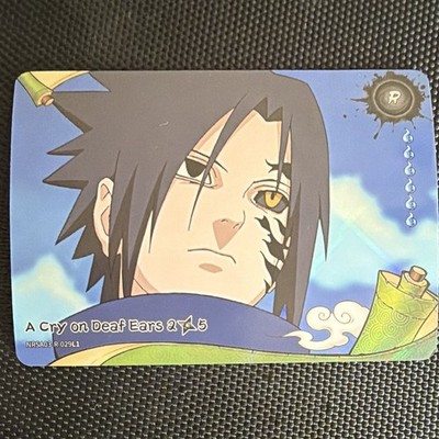 KAYOU Naruto Sasuke Uchiha R Parallel Non-Sport Trading Card NRSA03-R-0291 2002