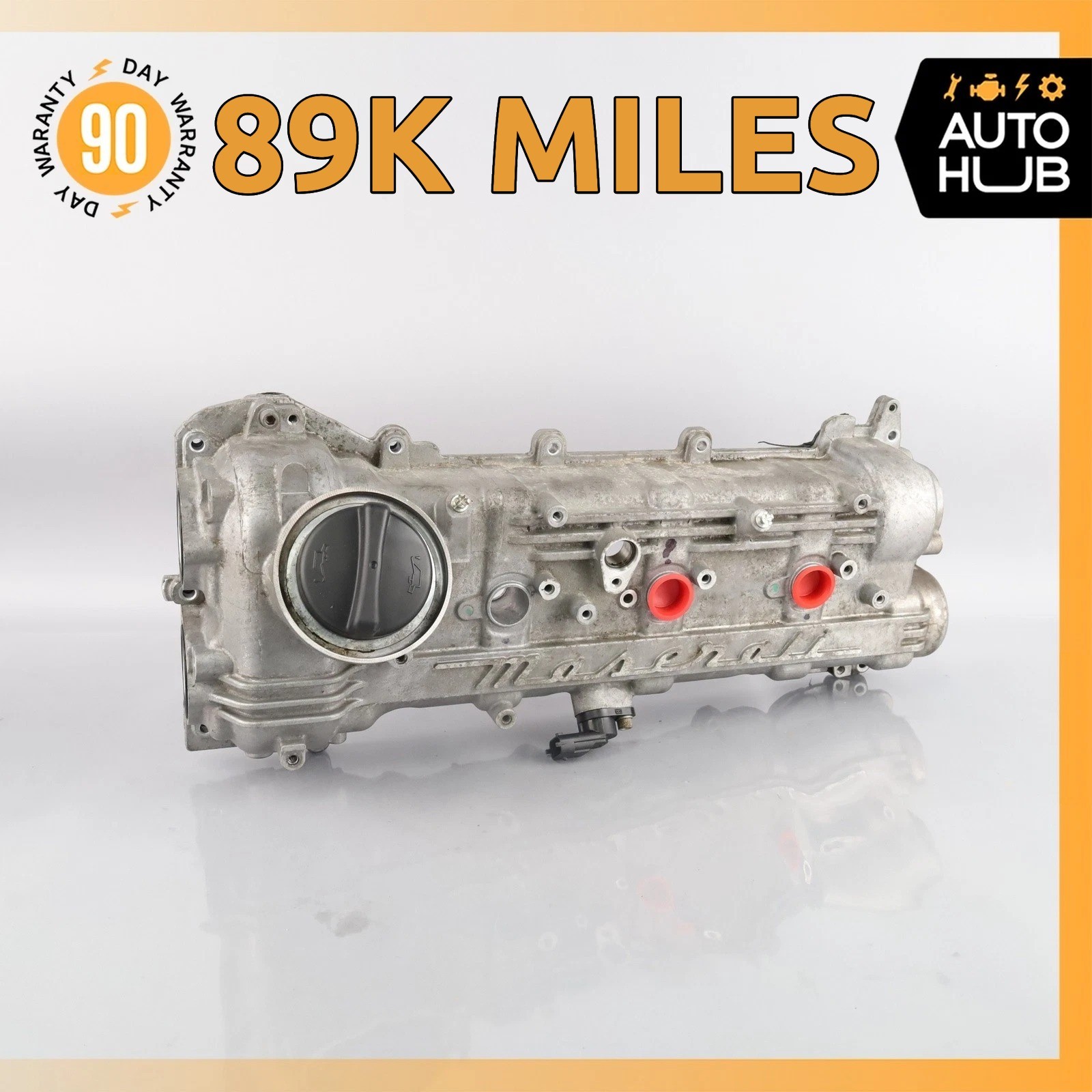 14-24 Maserati Levante M161 Ghibli S Left Side Cylinder Head Cover OEM 89k