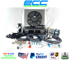 Ac Kit Universal Underdash Evaporator Heat Cool 404-100 Serpentine Pulley Pv8