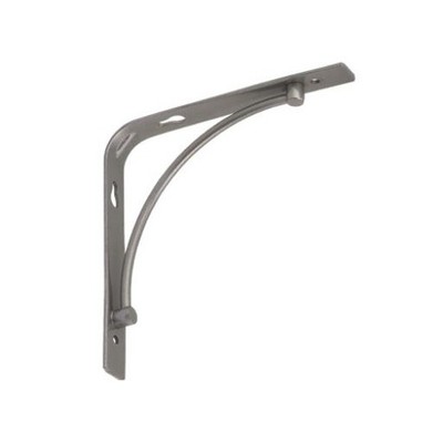 Regalhalter 150 x150 mm Regalträger Regalwinkel Wandkonsole Retro silber
