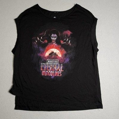 HHN Top M Monsters Eternal Bloodlines Halloween Horror Nights Women s T-shirt