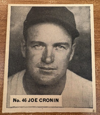 #46 Joe Cronin V355 World Wide gum 1936
