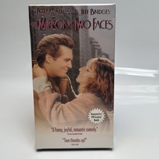 Vtg The Mirror Has Two Faces VHS Barbra Streisand Jeff Bridges 1996 Comedy Rare