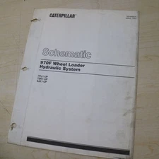 CAT 970F Wheel Loader HYDRAULIC System Schematic Manual service shop repair