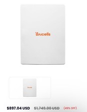 Baicell NOVA 430H Outdoor CBRS Small Cell Radio White