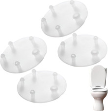 4 Pack Toilet Flapper Replacement for Vormax Toilet Tank Silicone Flapper Seal
