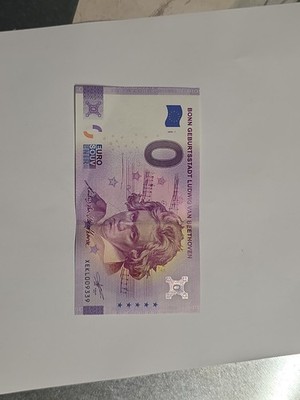 0 Euro Schein Bonn Geburtsstadt Ludwig van Beethoven
