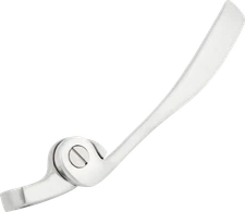 Genuine Bigsby Handle Assembly, Flat Vintage, Non-Fixed, Polished