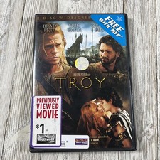 Troy DVD 2004 2-Disc Widescreen Edition Brad Pitt Orlando Bloom Eric Bana
