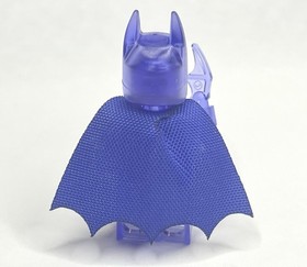 RARE DC Batman genuine LEGO Trans-Purple Satin Prototype Minifigure