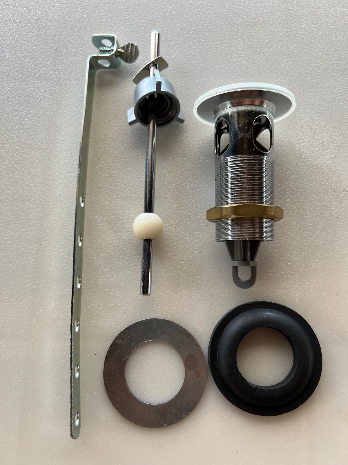 Price Pfister bathroom sink lavatory pop-up drain assembly polished chrome