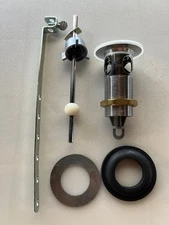 Price Pfister bathroom sink lavatory pop-up drain assembly polished chrome