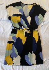 New Nine West Woman’s Dress Size M  Multicolor V Neck