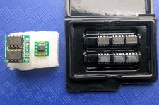 Lot New Opamp's: 2x OPA627ap, 2x AD797anz On BrownDog 2-1 Adapter, 2x OPA627au,+